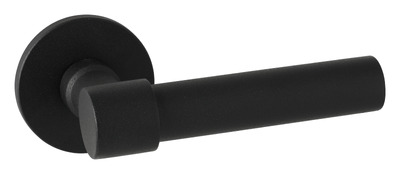 Bolt L+L op ø52x5mm roz. zonder nokken zwart