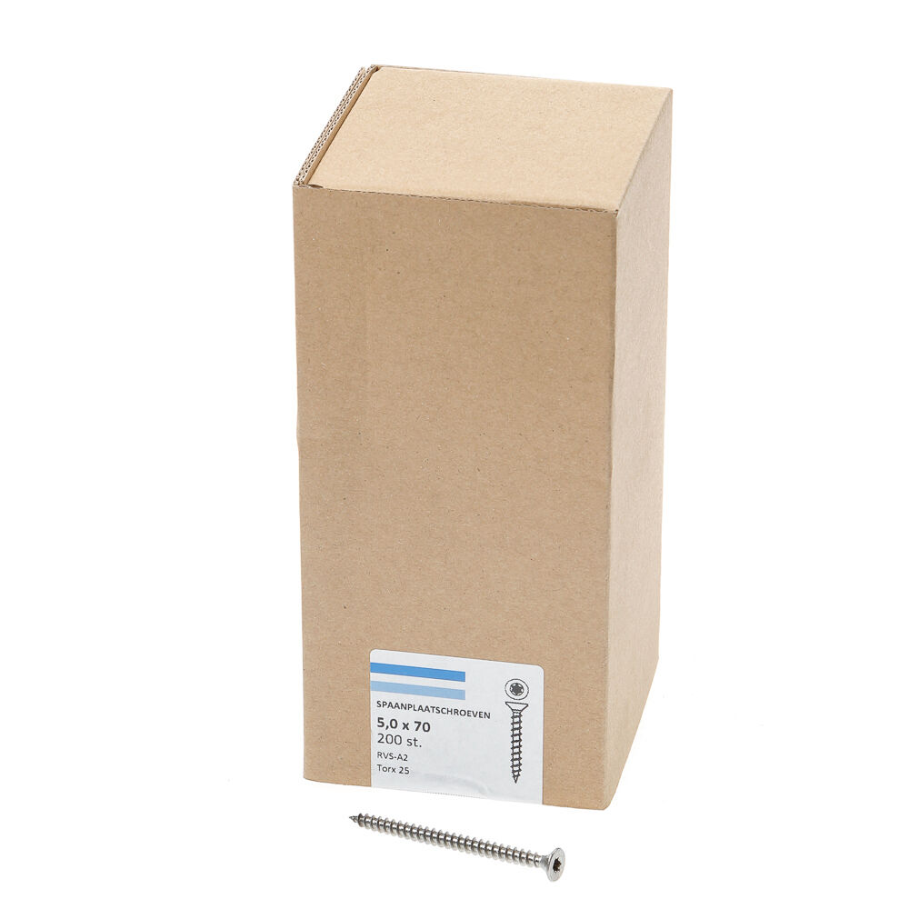 Spaanpl.schr.rvs pk tx25 5.0X70 vd afbeelding