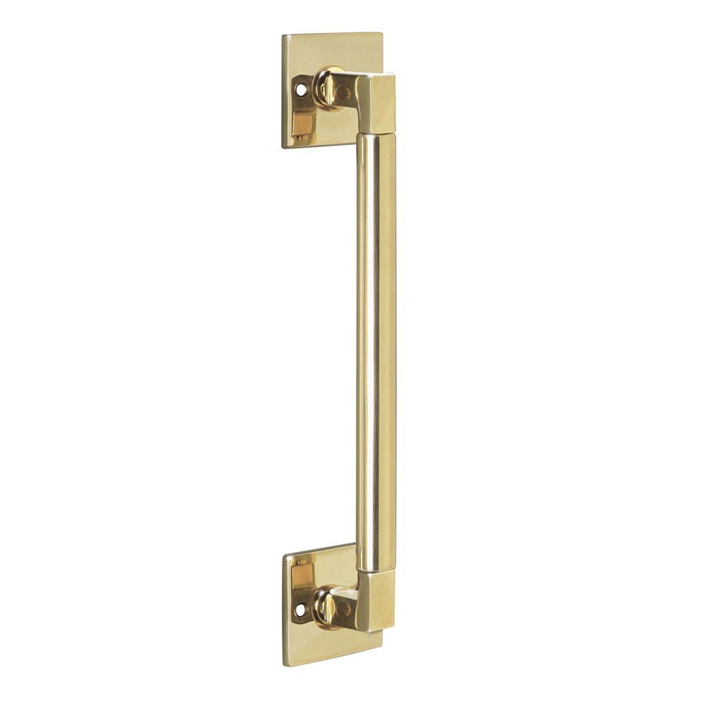 Deurgreep Bau-Stil 307 mm messing gelakt