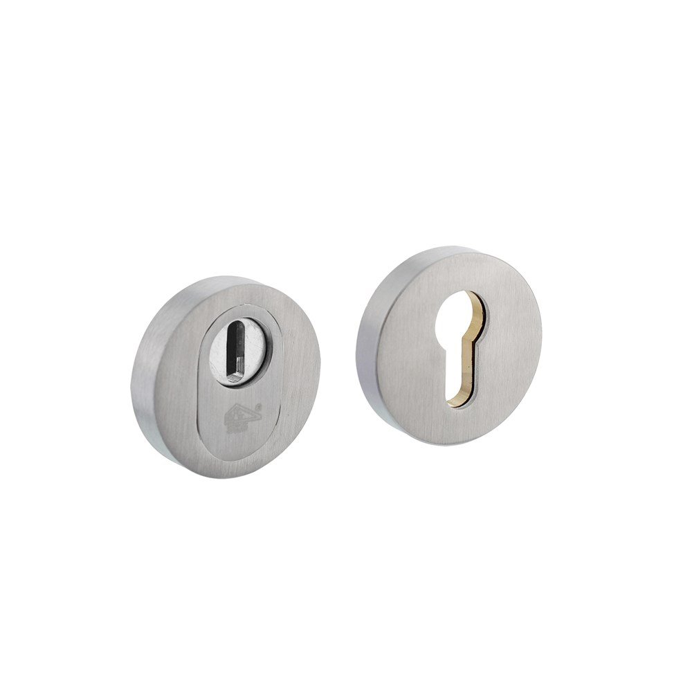 Veiligheidsrozet SKG3 rond KTB chroom mat