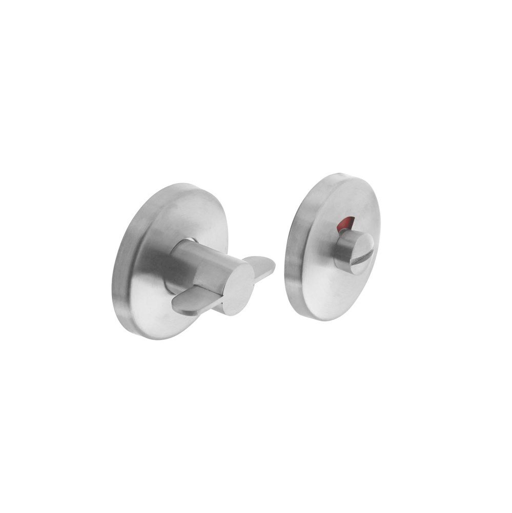 Rozet WC staal roestvaststaal geborsteld