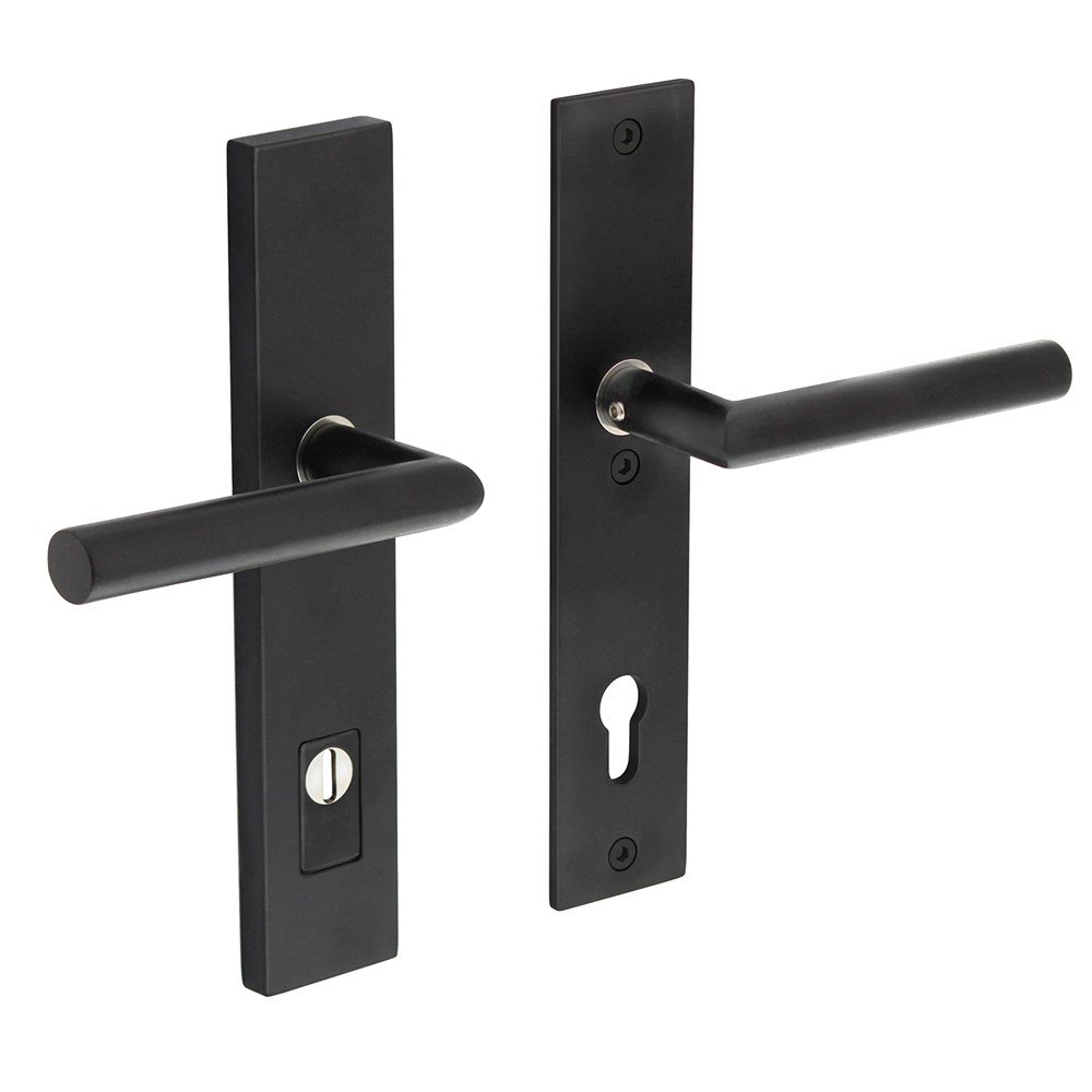 Veiligheidsbeslag KTB PC mat zwart 92 mm