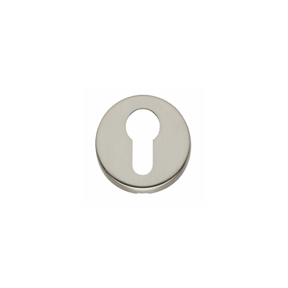Rozet met PC rond verdekt nikkel mat