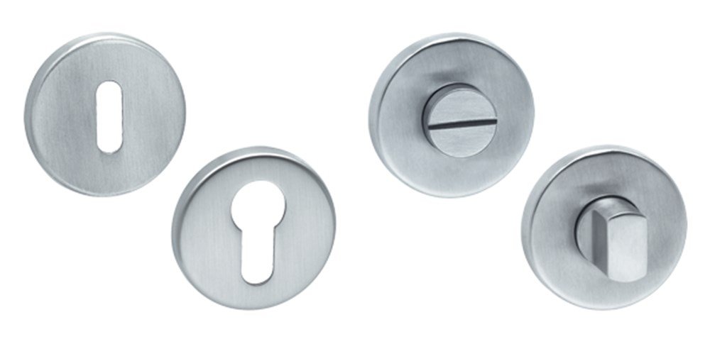 Toiletsluiting InterAcc incl. 6/7mm stift RVS mat