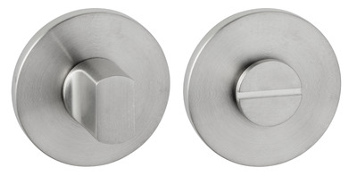 WC-sluiting 8mm stift ZN Ø52x5mm rvs mat