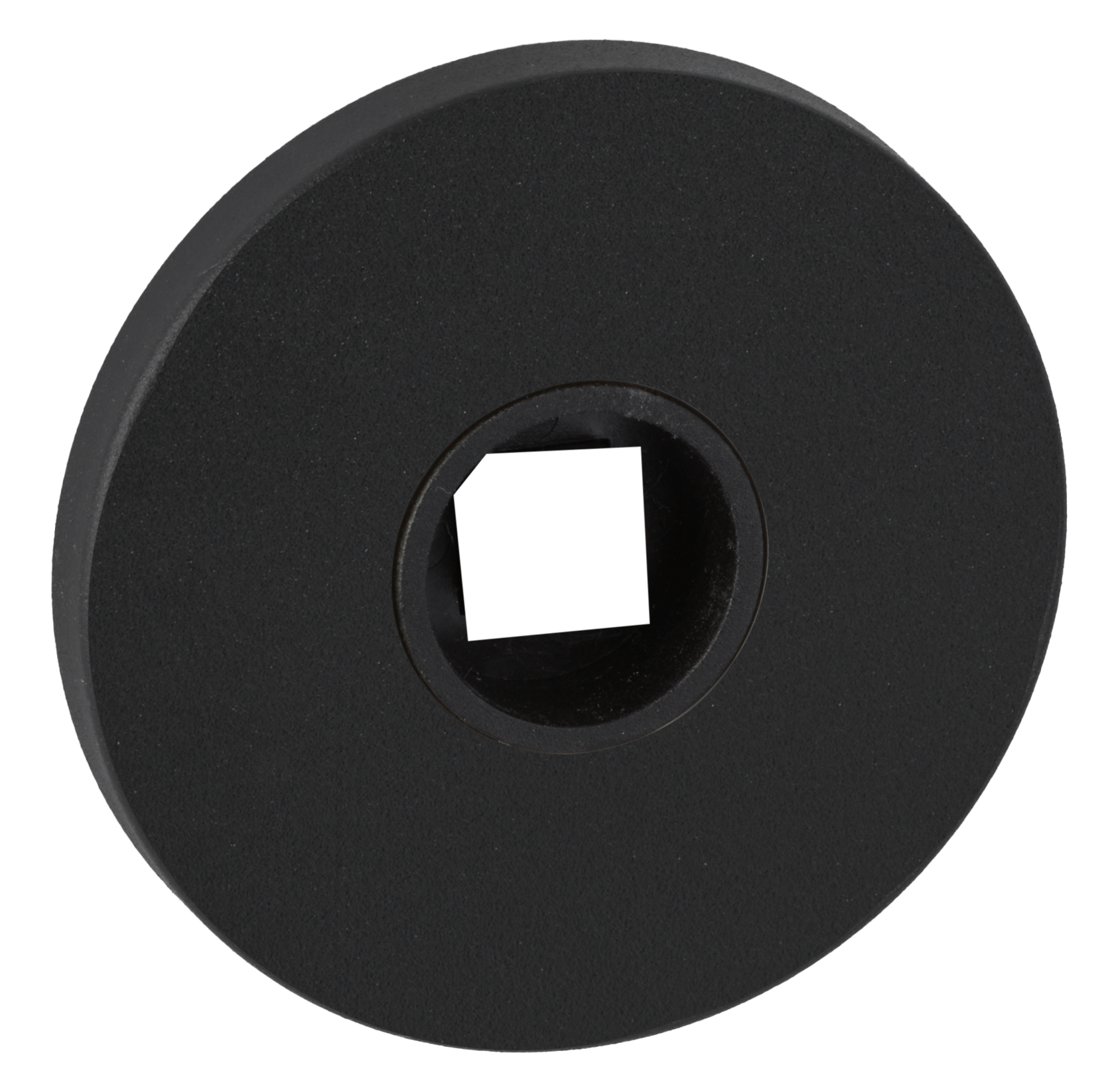 Artitec Wallebroek Paar ronde krukrozetten ZN Ø52x5mm zwart