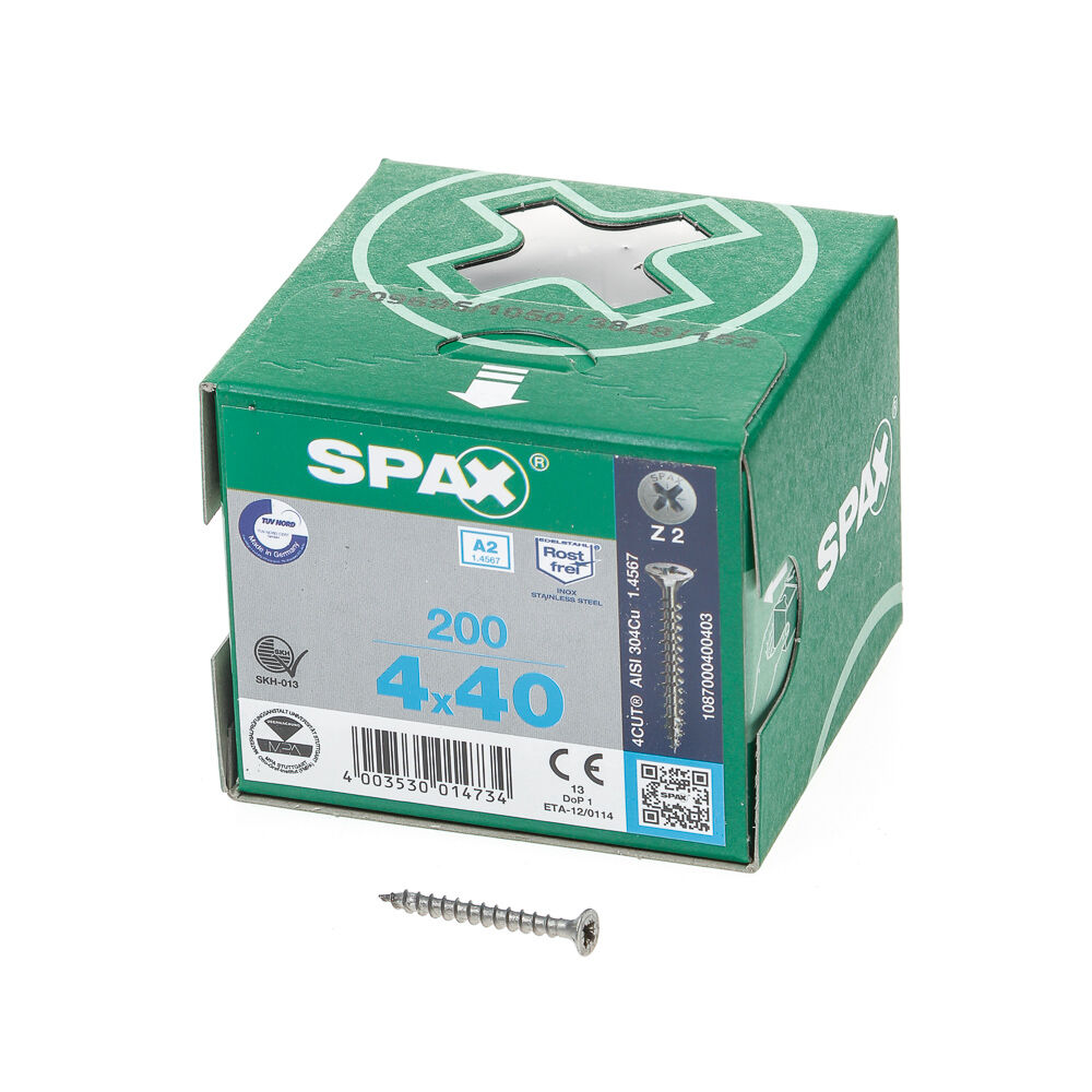 Spax pk pozi rvs 4,0x40(200)