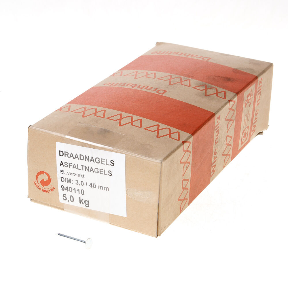 Asfaltnagel geg. 3.0x 40 afbeelding