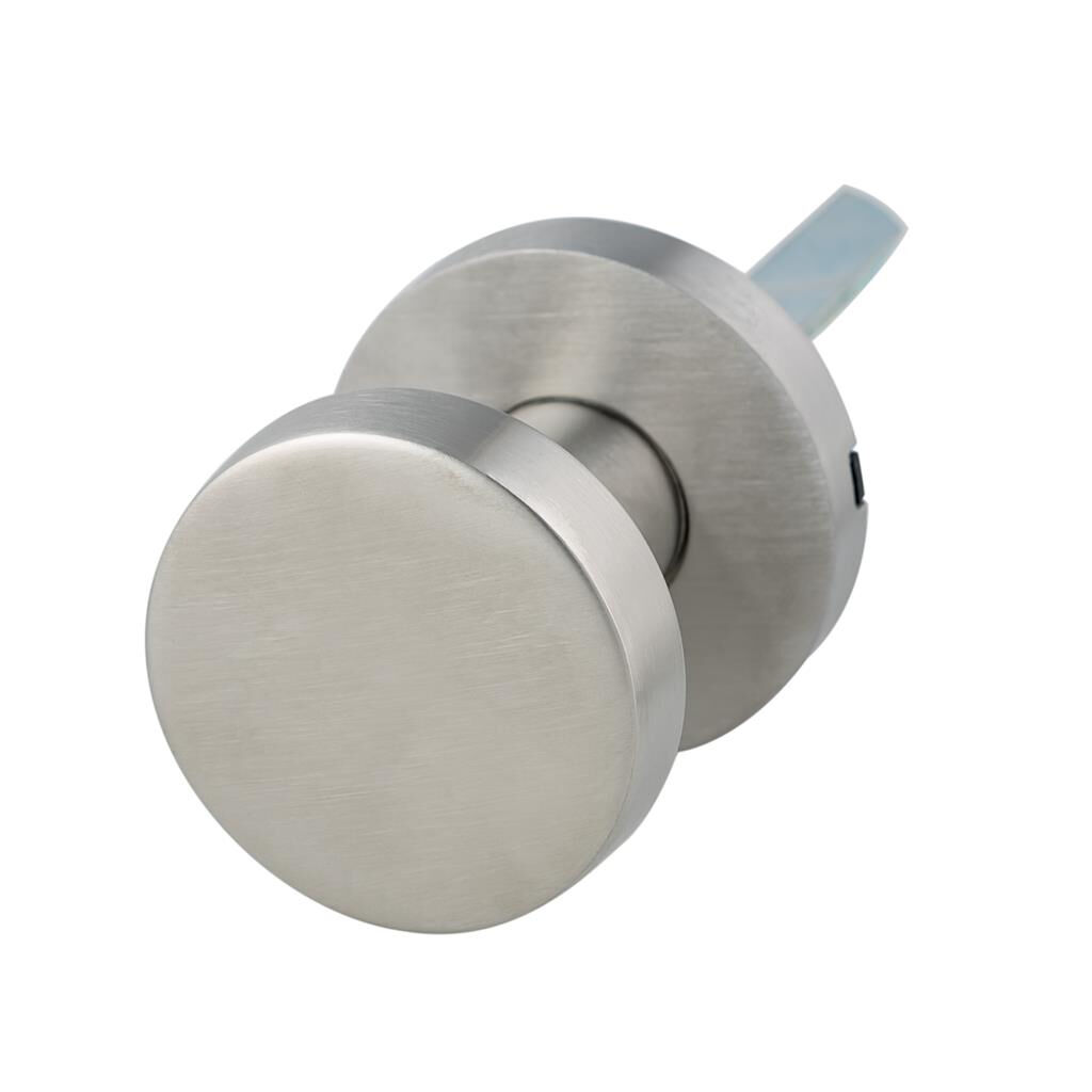 Vlakke knoprozet HE-50V C4-II rvs-mat afbeelding