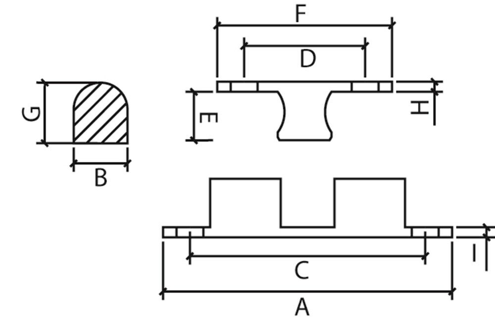 Dulimex kogelsnapper 60x11mm vernikkeld afbeelding