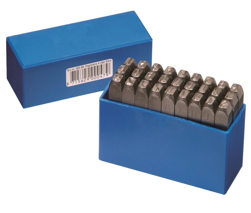 SLAGLETTERSET 12 MM 10112000 afbeelding
