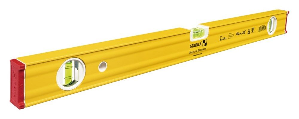 Stabila 80 AS-2 Waterpas - Aluminium - 60 cm