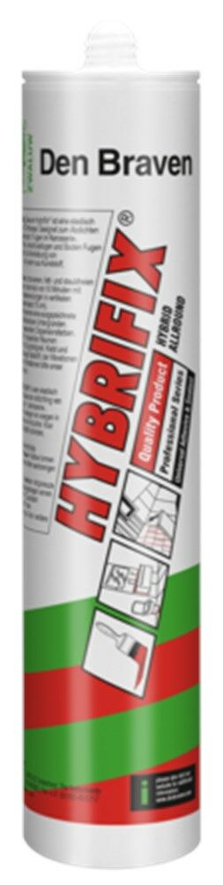 Zwaluw lijm/voegkit Hybrifix zwart (290ml) afbeelding
