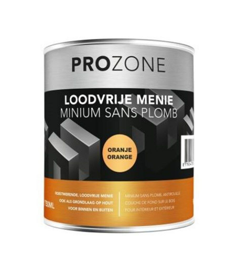 Loodvrije menie P248 oranje (750ml) afbeelding