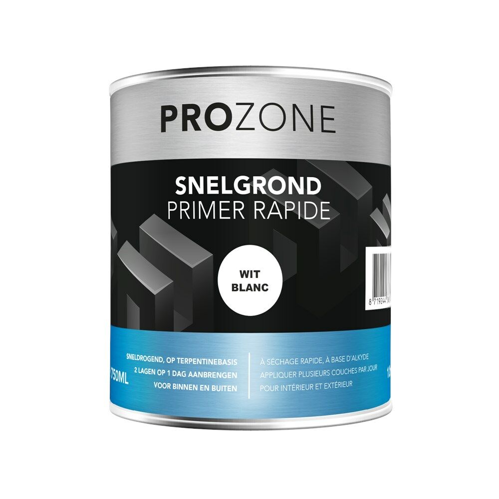 Grondverf wit snelgrond (750ml) afbeelding