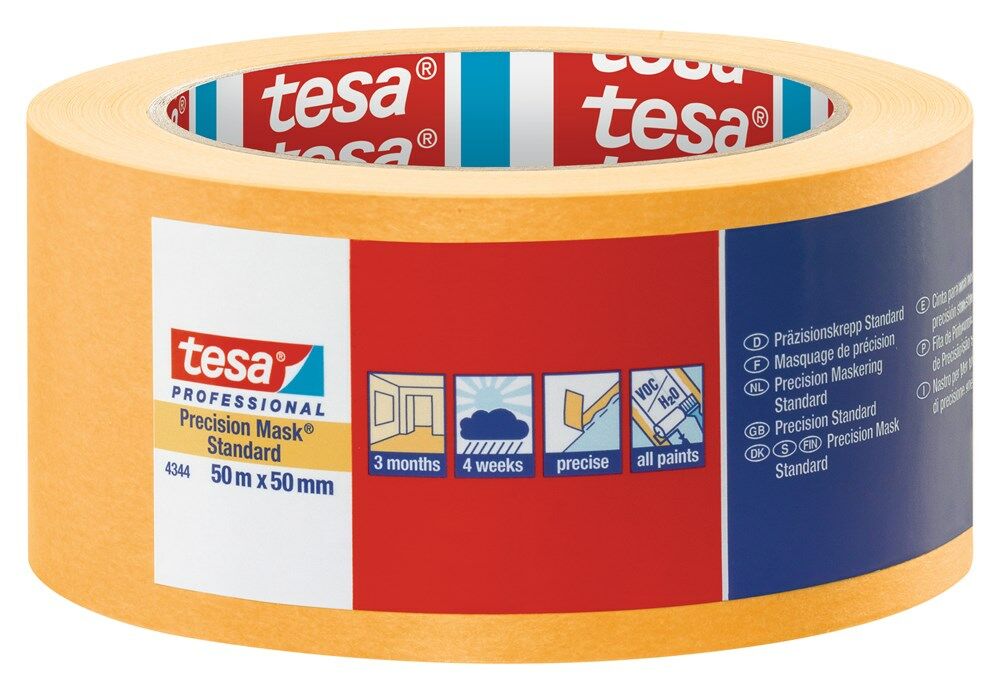 M.TAPE GEEL T.KREPP 50X50 4344 afbeelding