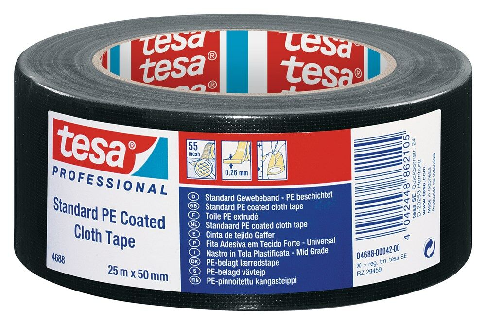 DUCTTAPE ZWRT PROF 50X50 04688 afbeelding