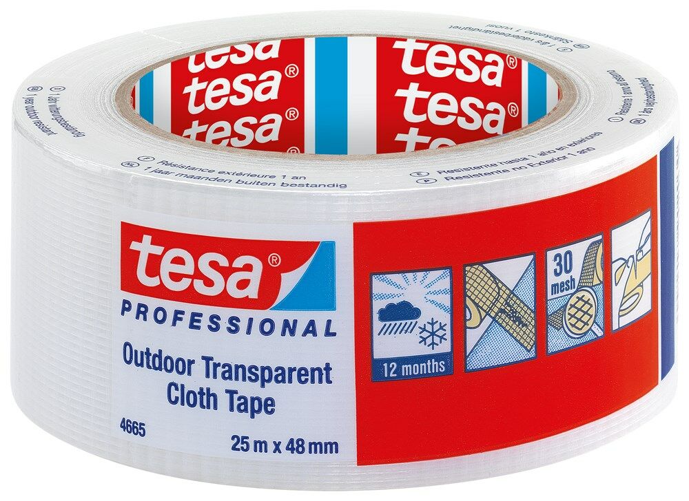 DUCTTAPE TRSP 25X48mm 04665 afbeelding