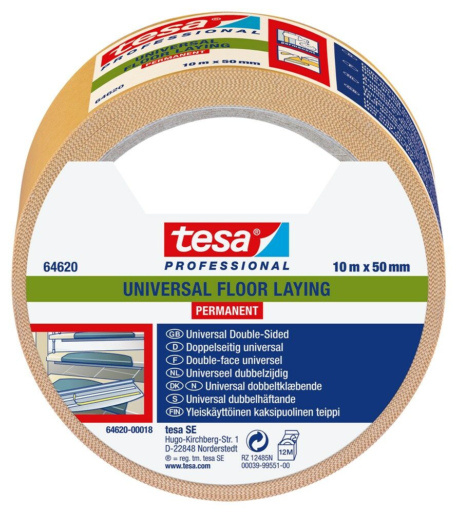 KLEEFBAND 2-ZIJDIG 10X50 64620 afbeelding