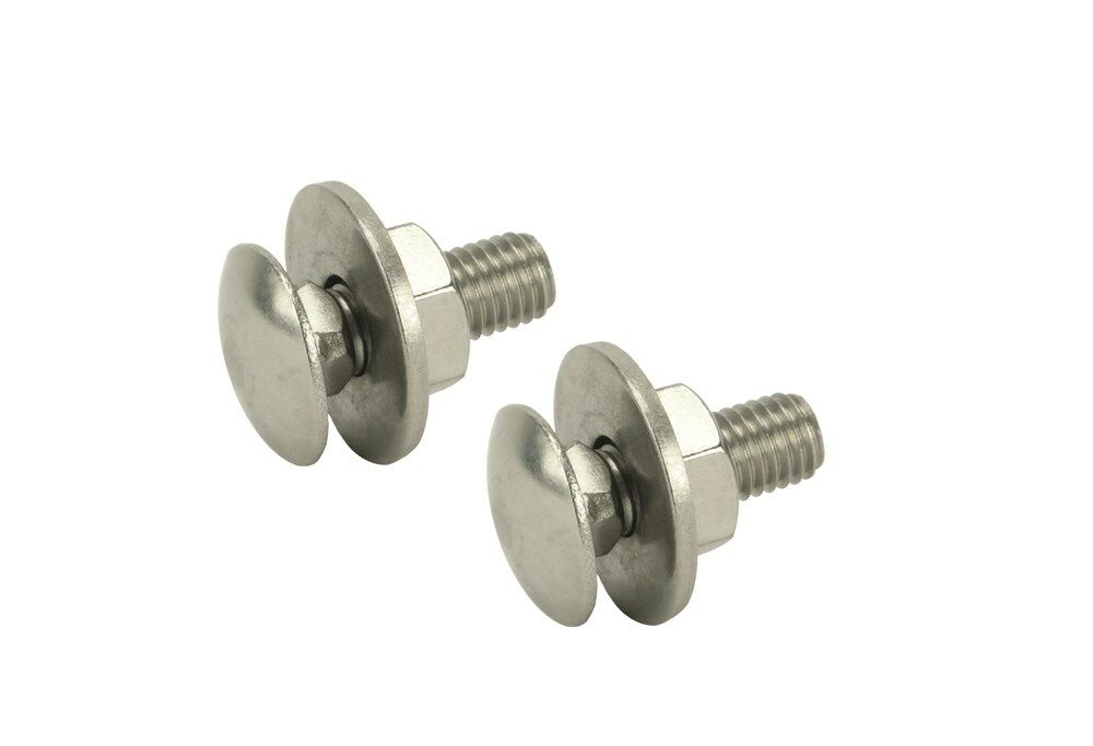 GB bouten rvs A2 compleet voor kozijnstelhoek M10X30mm afbeelding