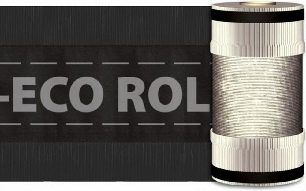 Delta-Eco Roll ondervorst zwart 5mtrx310mm afbeelding