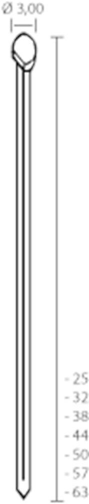 Union nagel DA32 vz schuin (4000st) afbeelding