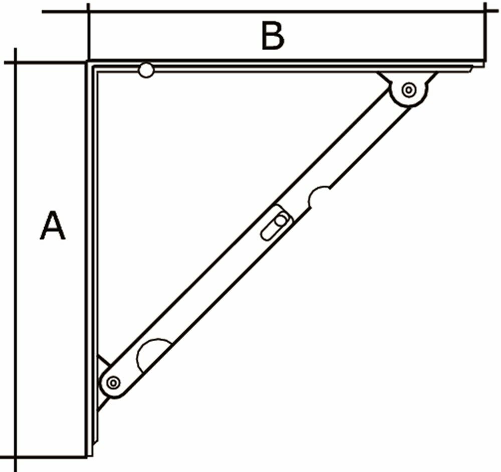 Plankdr.auto.opv.200x110mm RVS afbeelding