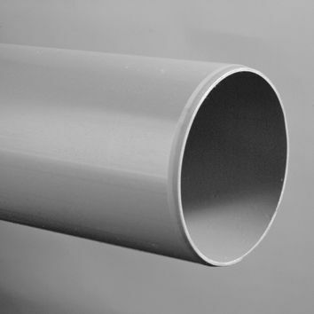 Pvc buis hwa grijs 100x1.8mm afbeelding