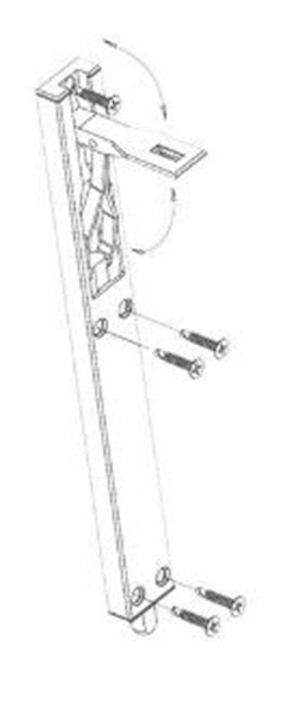 Fapim opbouwkantschuif Titan 3715 220mm alu afbeelding