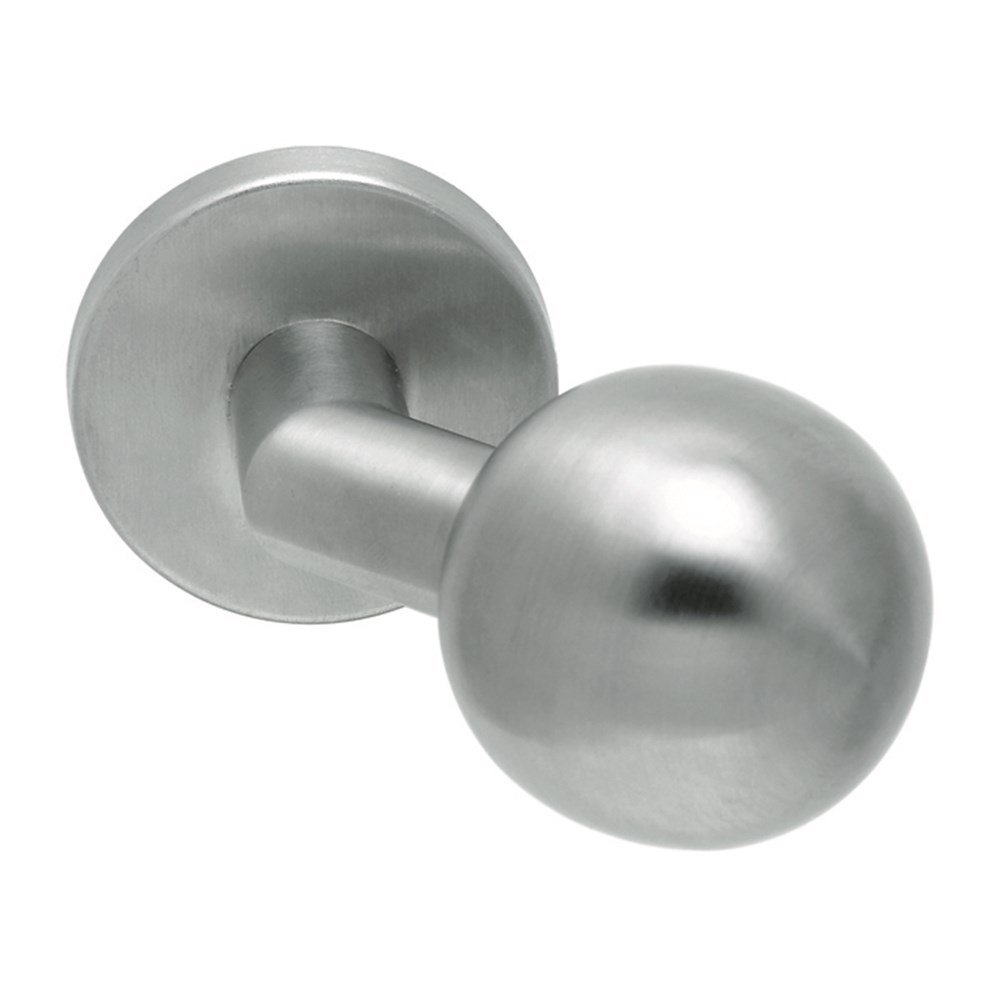 Wisselknop bol verkropt PL rvs mat