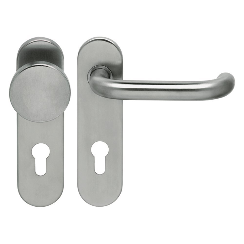 Knop/krukgarn CHASE DIN-L PL KL4 rvs mat PC72 KS