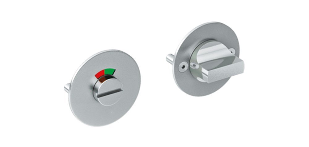 WC garnituur SF rvs mat WC 8mm