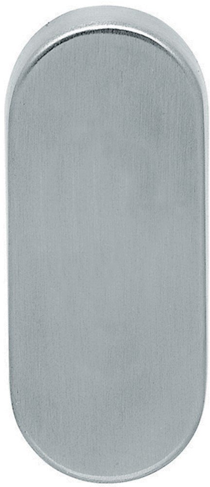 Blindrozet (afdek) stuk ovaal rvs mat