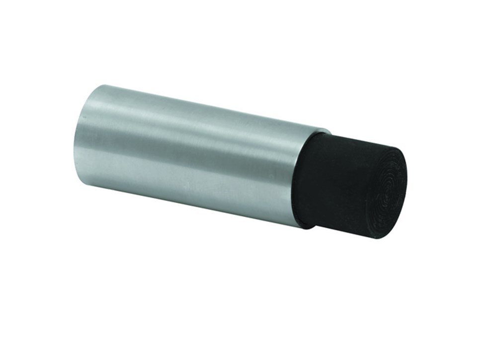 Deurbuffer wandmontage ø25x78mm rvs mat