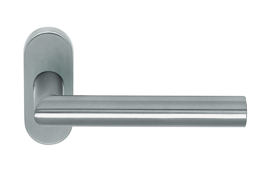 Krukgarn TIPO rvs mat ovaal rozet PC