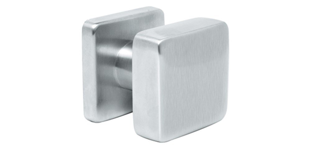 Voordeurknop QUADRA rvs mat