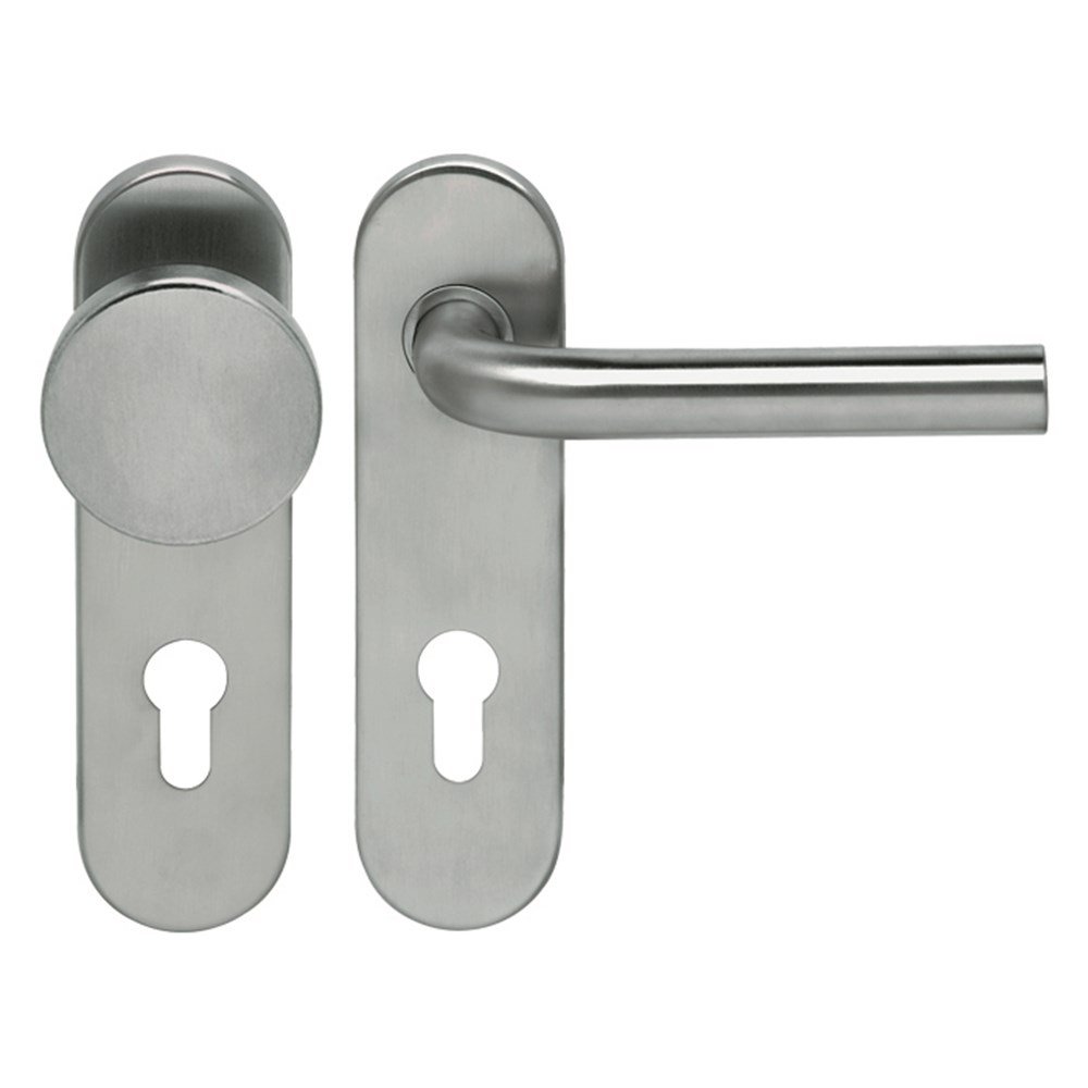 Knop/krukgarn BODA DIN-L PL KL4 rvs mat PC72 KS