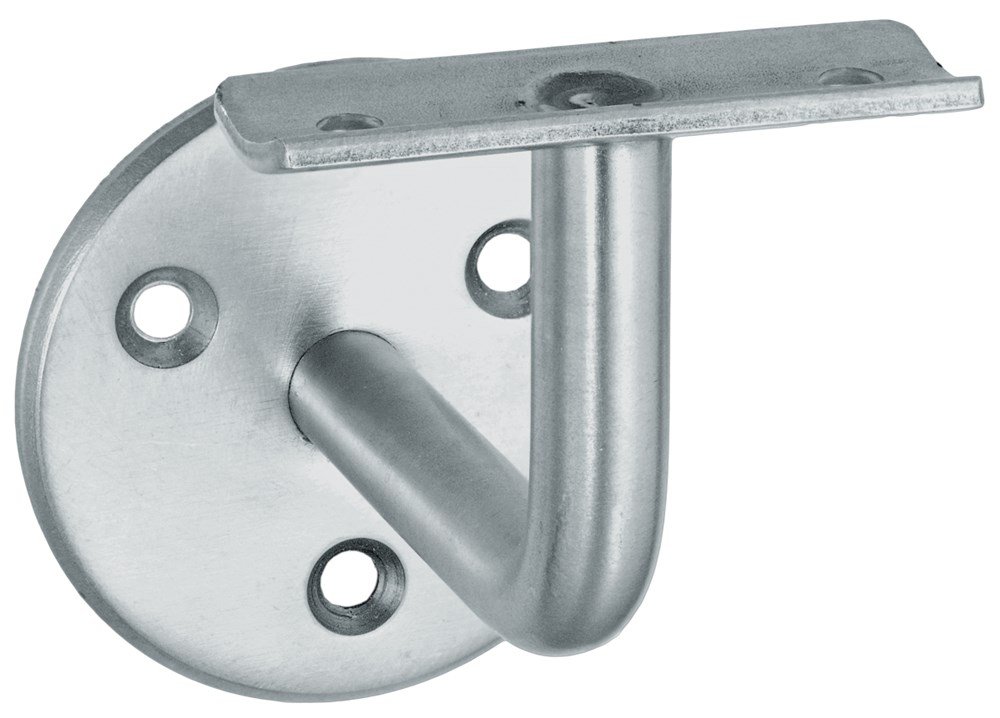 Leuninghouder hol zadel zichtbare bev rvs mat