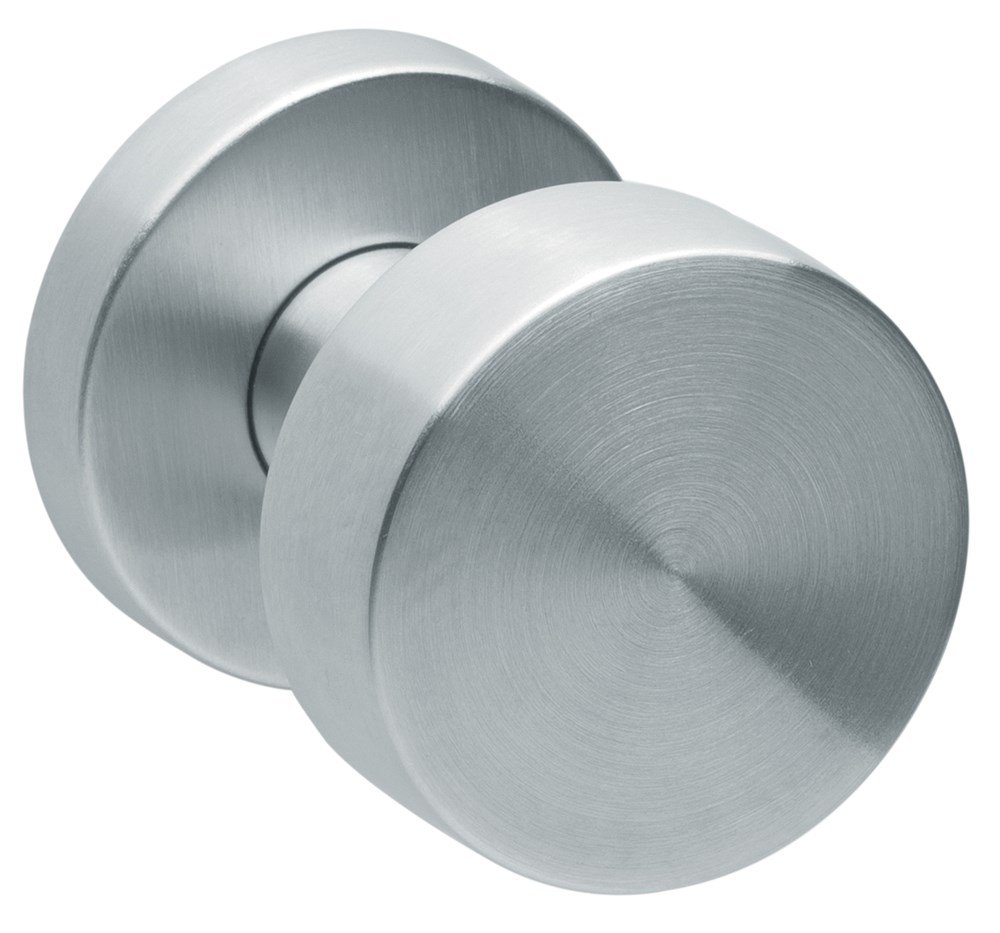 Knop wissel WCX rvs mat