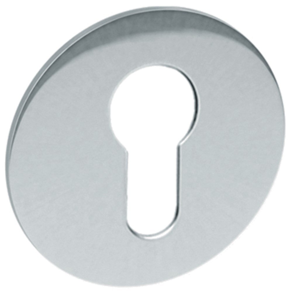 Cilinderrozet paar rond SF2 rvs glans