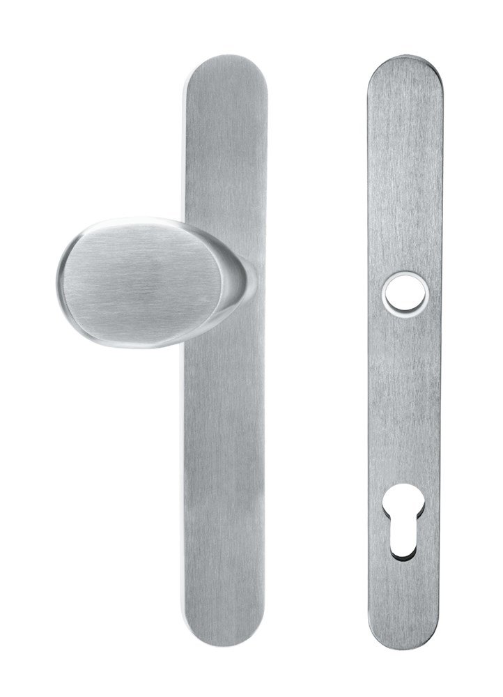 Knop/kruk paar PRIO SKG*** rvs mat blind/PC72 LS