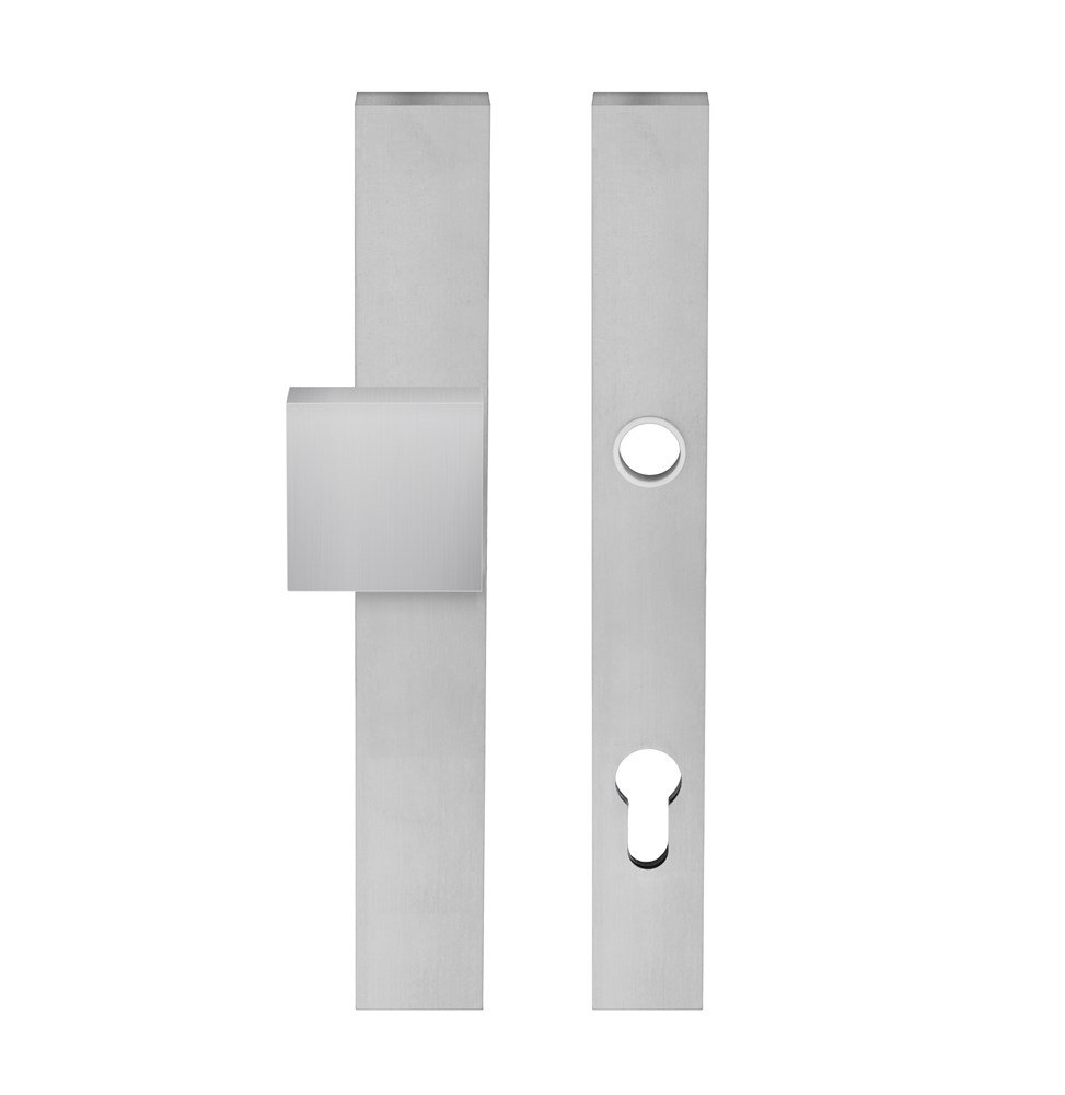 Knop/kruk paar PRIO rechth. SKG*** rvs mat blind/PC92 LS