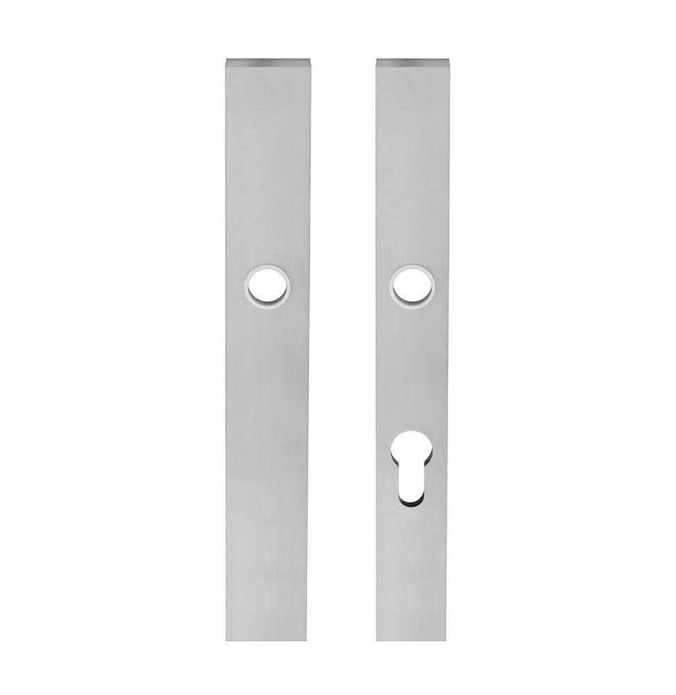 Kruk/kruk paar PRIO rechth. SKG*** rvs mat blind/PC72 LS