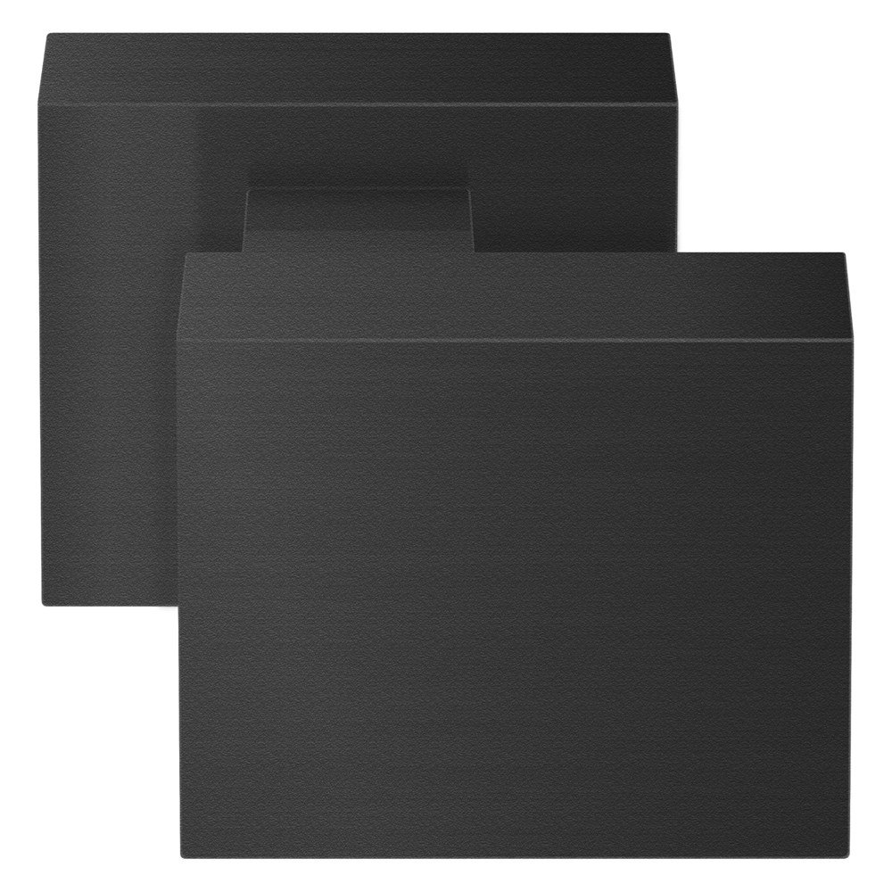 Voordeurknop QUATTRO exc. zwart