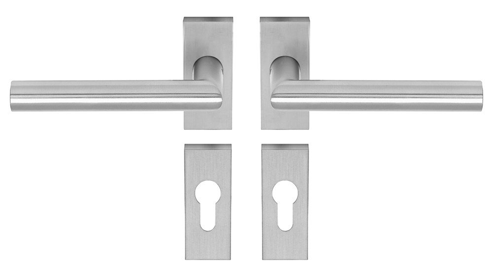 Krukgarn TIPO rvs mat rechthoekig rozet PC