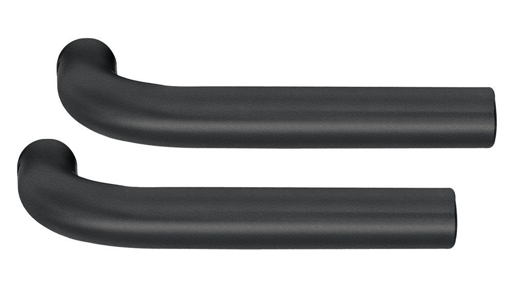 Krukpaar L zwart tbv vh/glas/raambeslag