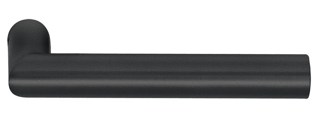 Gatdeel T zwart tbv vh/glas/raambeslag