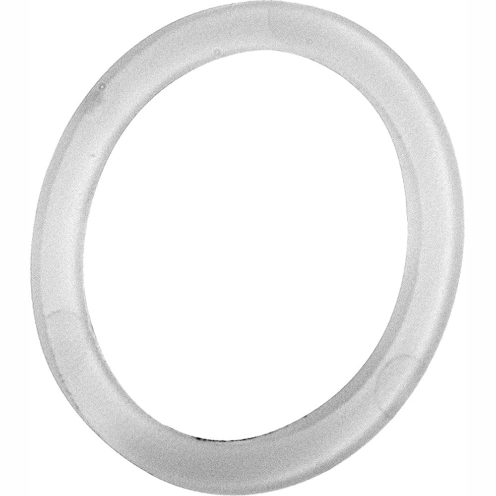 Kruklager 20mm vlak wit