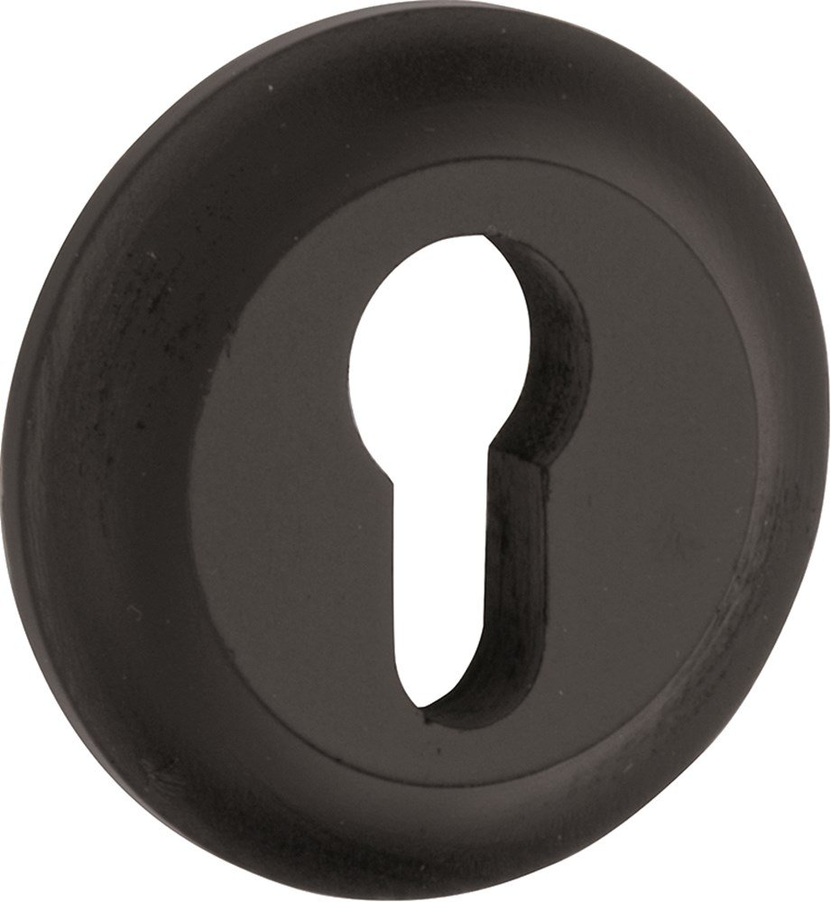 Cilinderrozet 60mm ebbenhout