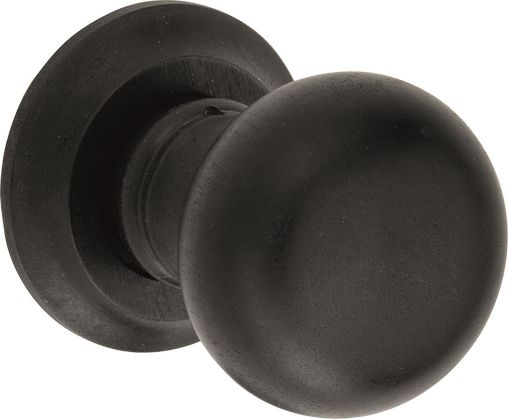 Knopgarnituur Bol ebben hout